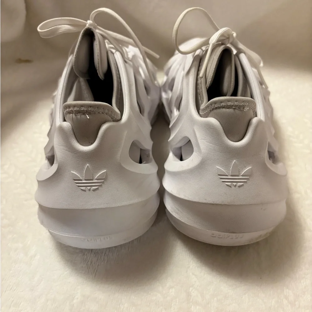 adidas AdiFOM Q Lifestyle Foam Sneaker White Grey M6.5 W8.5 HP6584